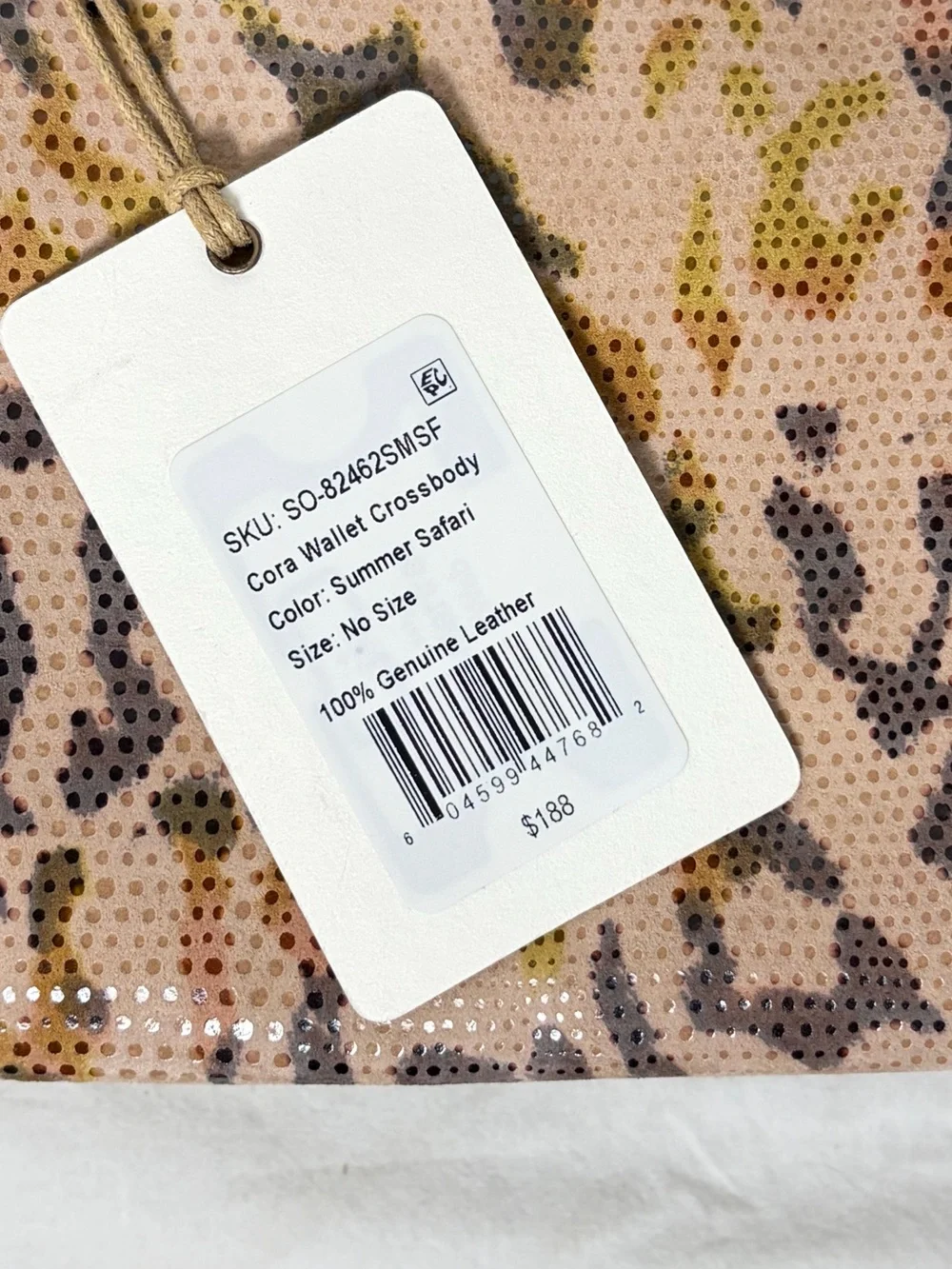 HOBO “Cora” Convertible Crossbody Bag – NWT – Blush Leopard Print - Picture 4 of 6